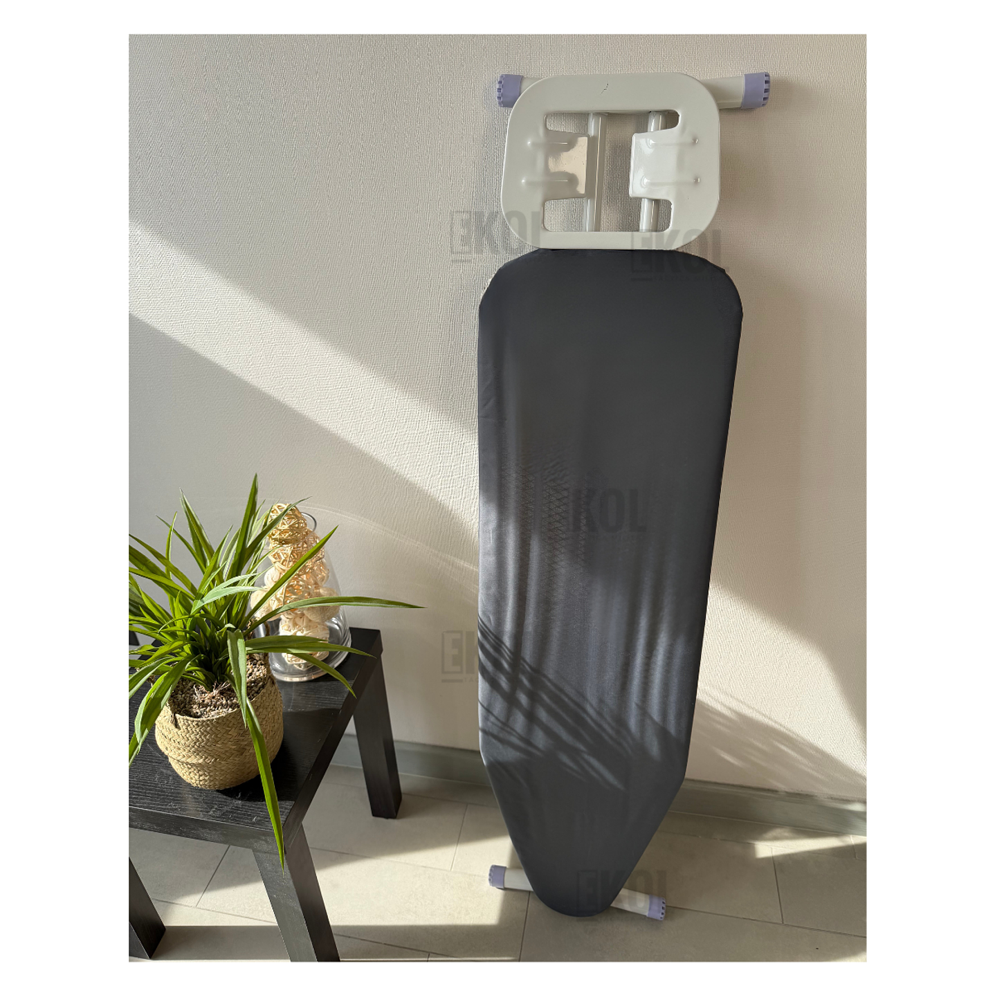 🧺✨ Tabla De Planchar  Metal & Tela Gris 134x36 cm 8