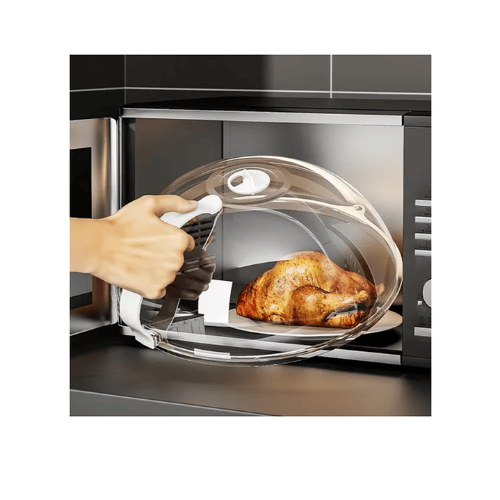 🍽️✨ Tapa Antisalpicaduras Para Microondas Premium  2