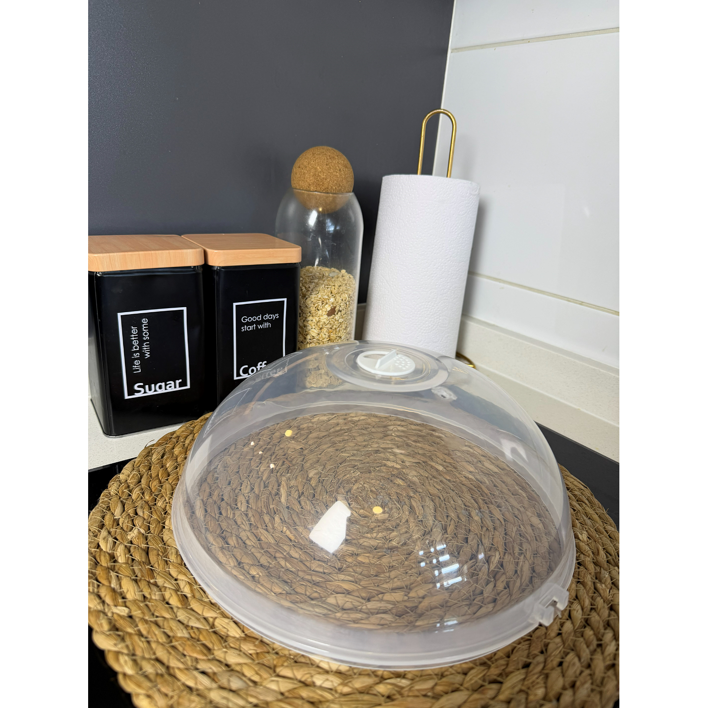 🍽️✨ Tapa Antisalpicaduras Para Microondas Premium  8