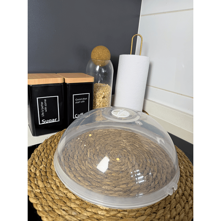 🍽️✨ Tapa Antisalpicaduras Para Microondas Premium  8