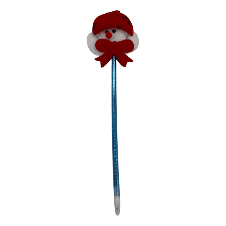 Pack 3 Lapiz De Navidad Diseños Nieve Reno Oficina Hogar 2