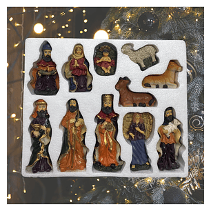 Pesebre Nacimiento Adorno De Navidad Decoración