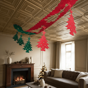 Decoración De Guirnalda Navideña Navidad Árbol Diseños