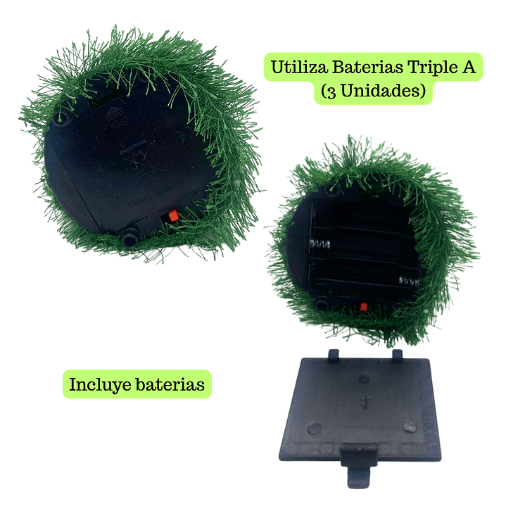 Mini Adorno Navidad Bailarín Con Movimiento Y Música 6