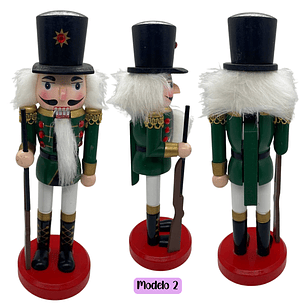 Muñeco Cascanueces 26cm Decoración Navidad Surtido