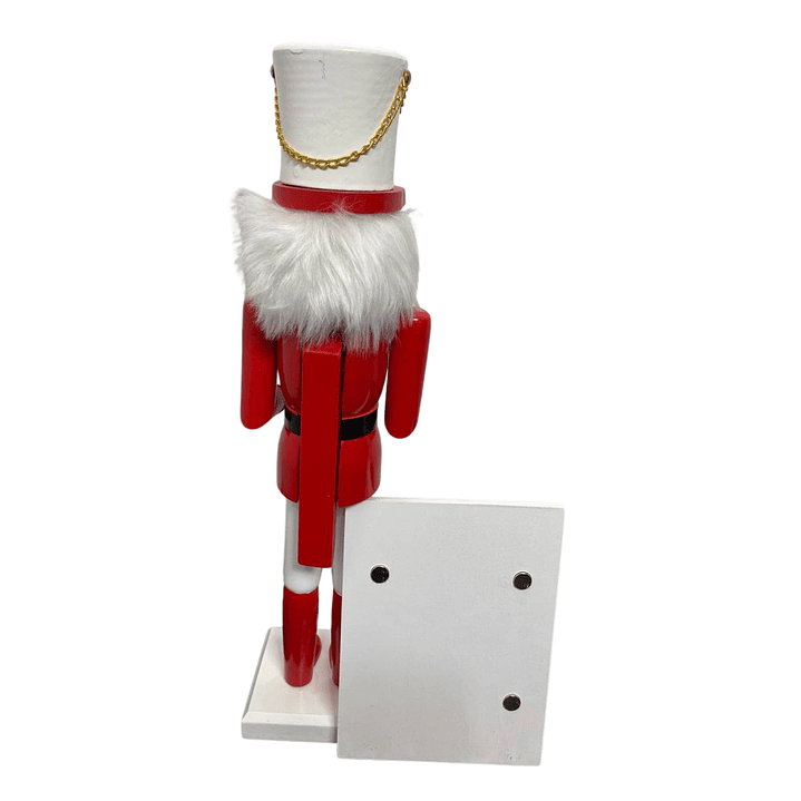 Cascanueces Soldado Navidad Con Porta Retrato Decoración 3