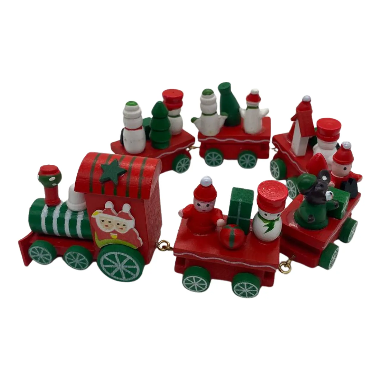 Tren De Navidad Decoracion Navideña Adorno Arbol Navideño 1