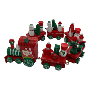 Tren De Navidad Decoracion Navideña Adorno Arbol Navideño