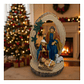 Pesebre Nacimiento Adorno De Navidad Decoración Adorno Hogar - Miniatura 4
