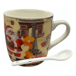 Taza De Navidad Ideal Para Regalo Viejo Páscuero