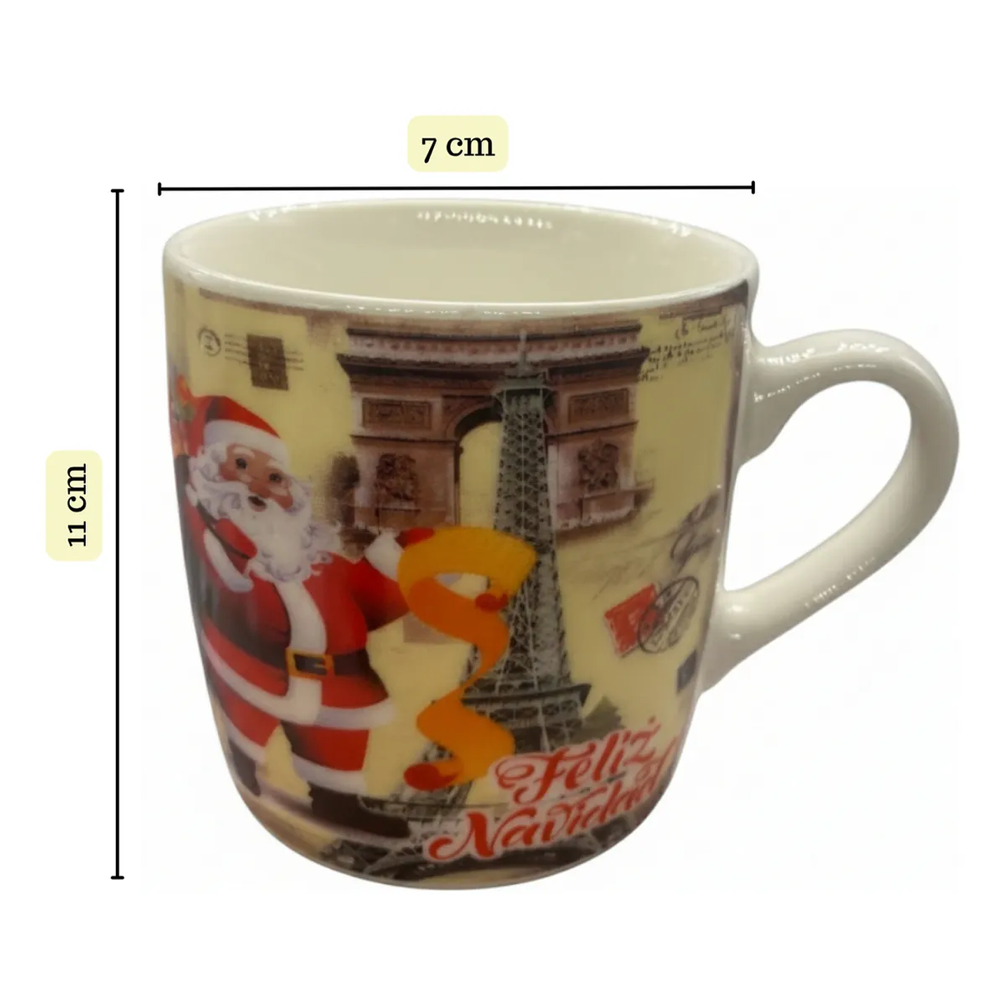 Taza De Navidad Ideal Para Regalo Viejo Páscuero 2
