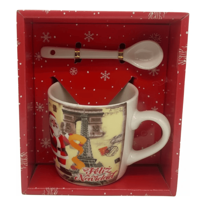 Taza De Navidad Ideal Para Regalo Viejo Páscuero 3