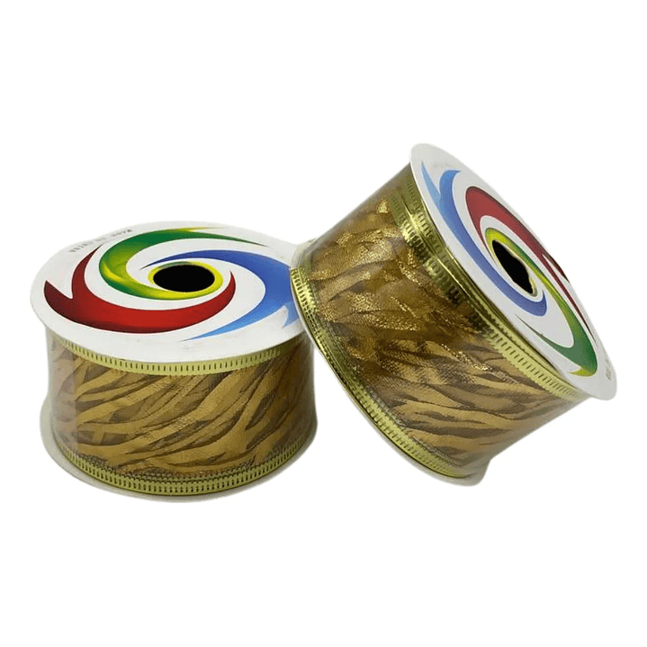 Cintas De Navidad Pack 2 Diseños Varios Copos Nieve 2