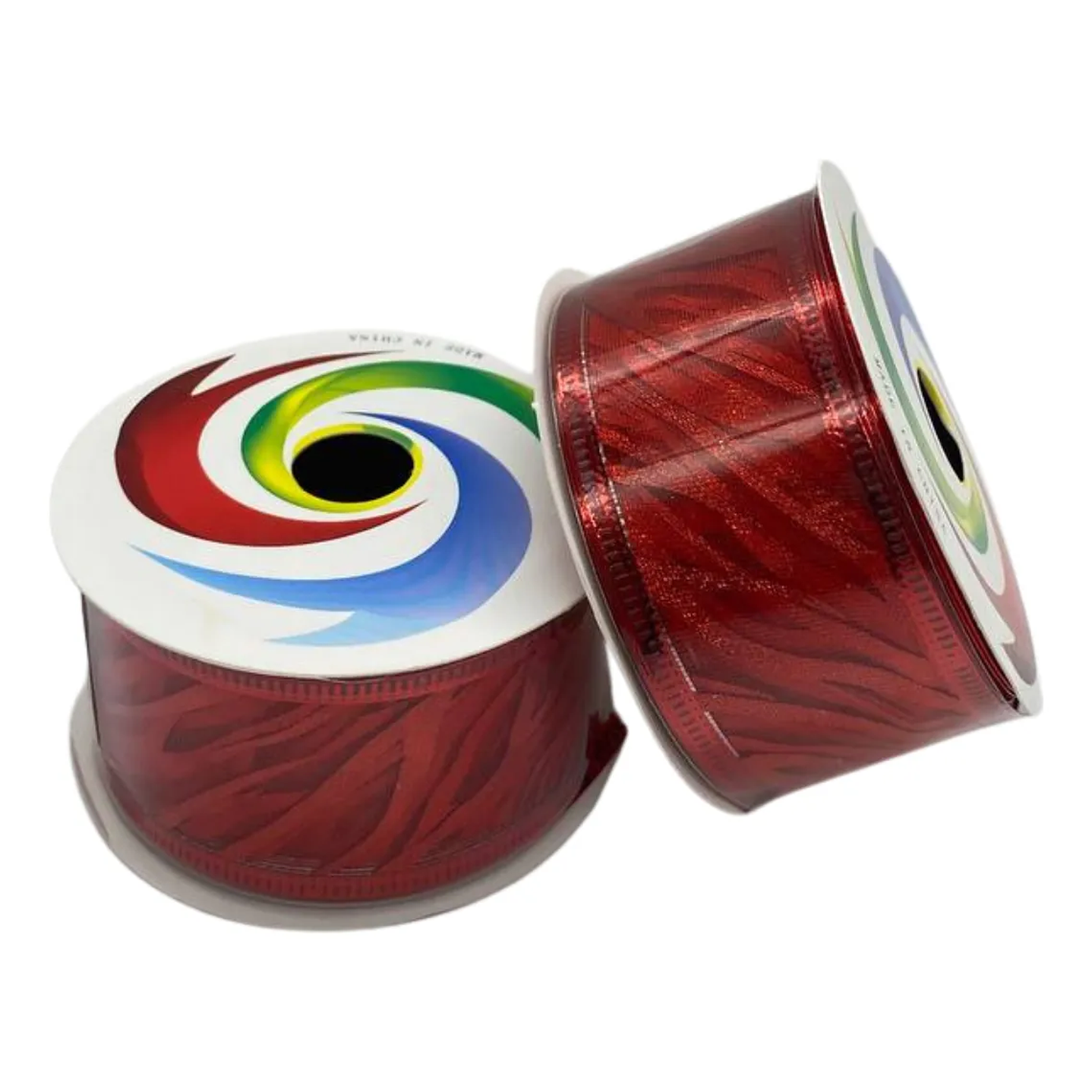 Cintas De Navidad Pack 2 Diseños Varios Copos Nieve 3