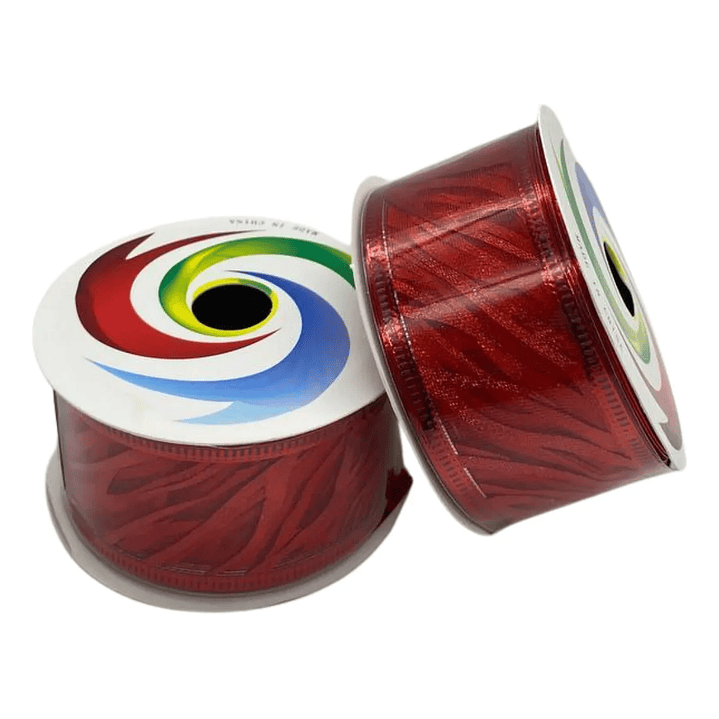 Cintas De Navidad Pack 2 Diseños Varios Copos Nieve 3