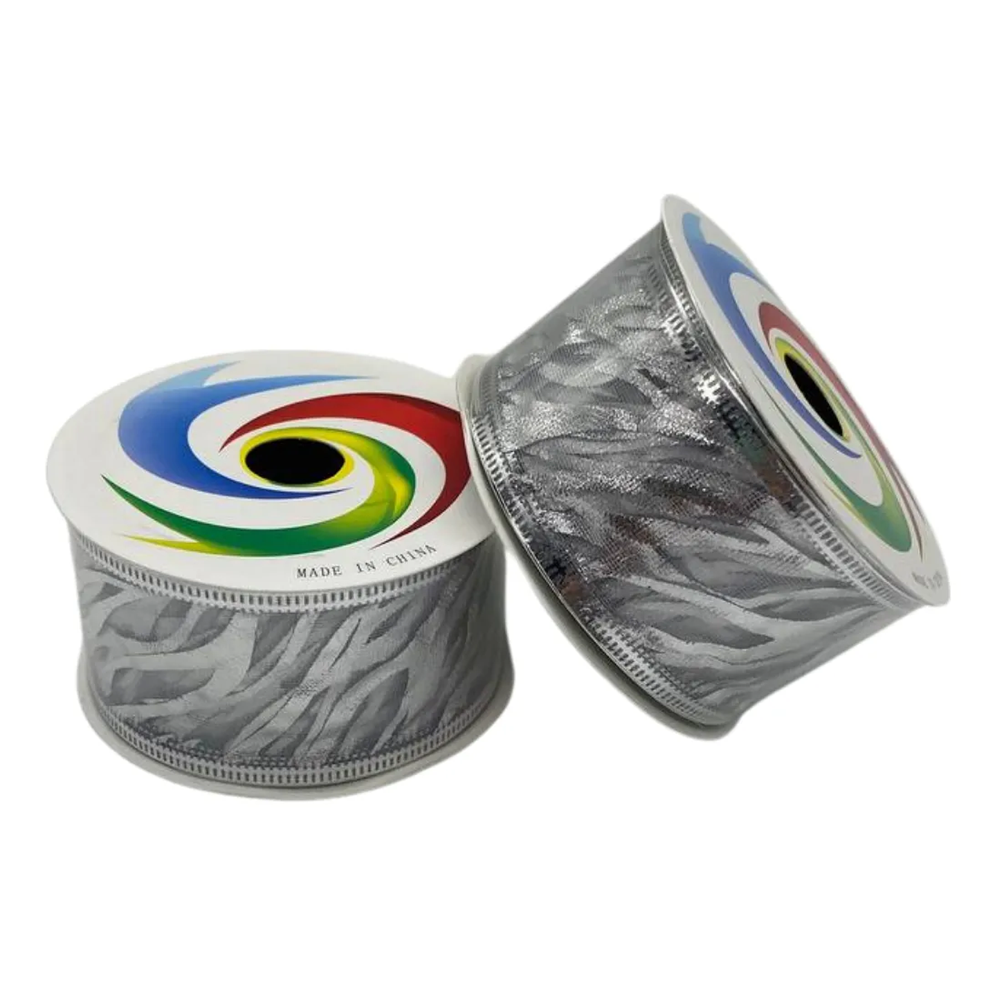 Cintas De Navidad Pack 2 Diseños Varios Copos Nieve 4