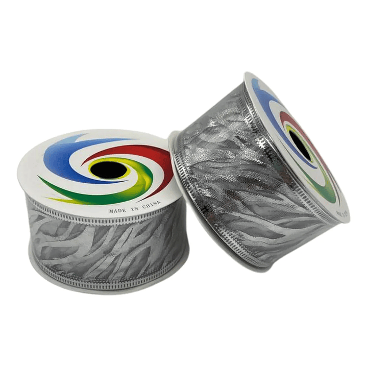 Cintas De Navidad Pack 2 Diseños Varios Copos Nieve 4