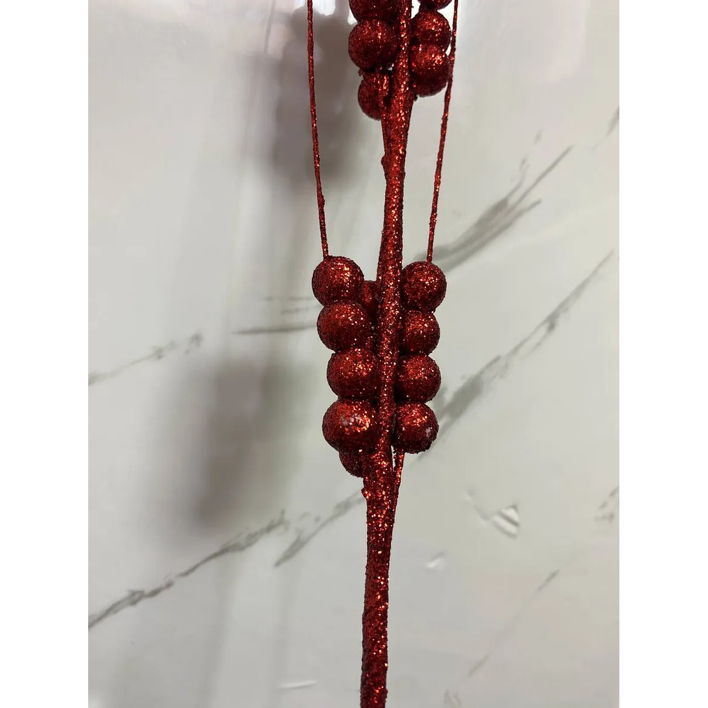 Ramas De Navidad Bayas Con Tallo De Acebo Navideño X 1 Uni 5