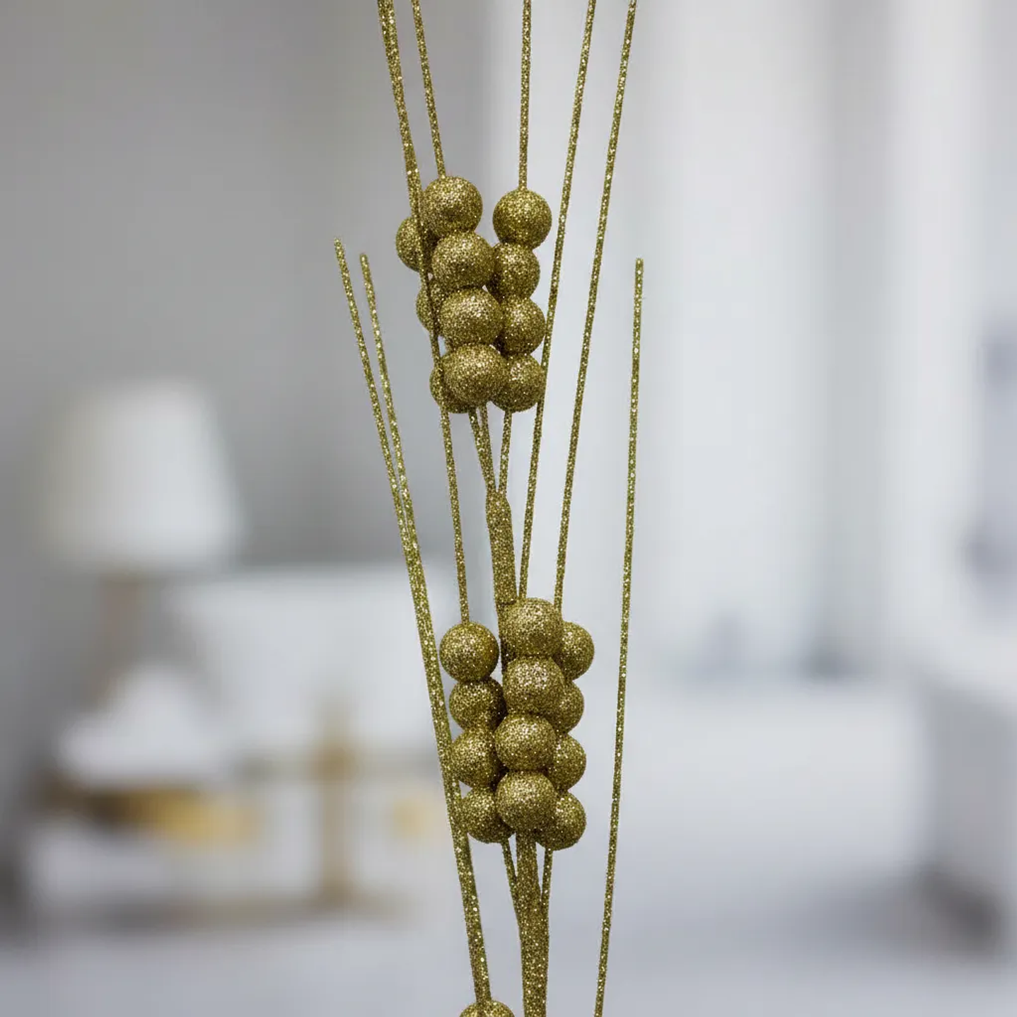 Ramas Navidad Bayas Acebo 3 Unid 65 Cm Alargadas 6