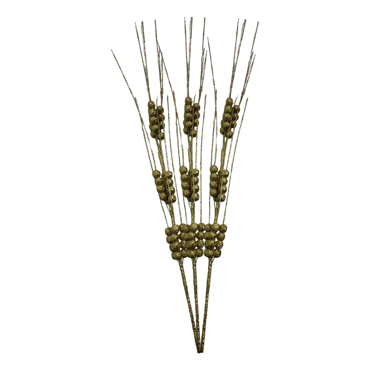 Ramas Navidad Bayas Acebo 3 Unid 65 Cm Alargadas 8