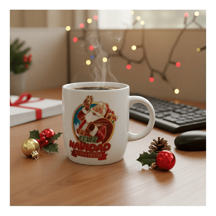 Taza De Cerámica Regalos Feliz Navidad 1