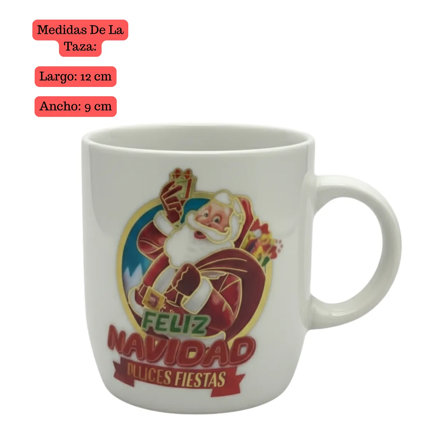 Taza De Cerámica Regalos Feliz Navidad 2