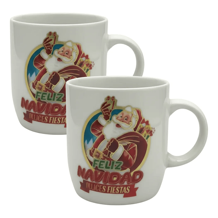 Taza De Café Viejo Pascuero, Pack 2, Cerámica 250ml 3