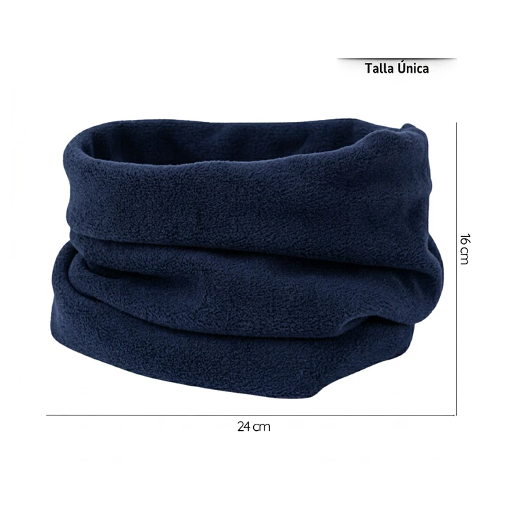 Conjunto Térmico Invierno Gorro Polar Unisex + Cuello 3