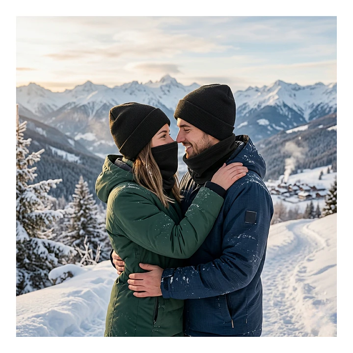 Conjunto Térmico Invierno Gorro Polar Unisex + Cuello 12