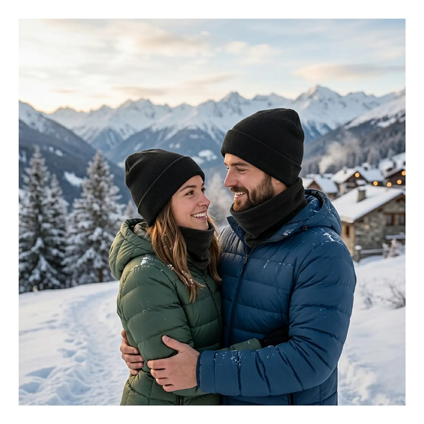 Conjunto Térmico Invierno Gorro Polar Unisex + Cuello 13