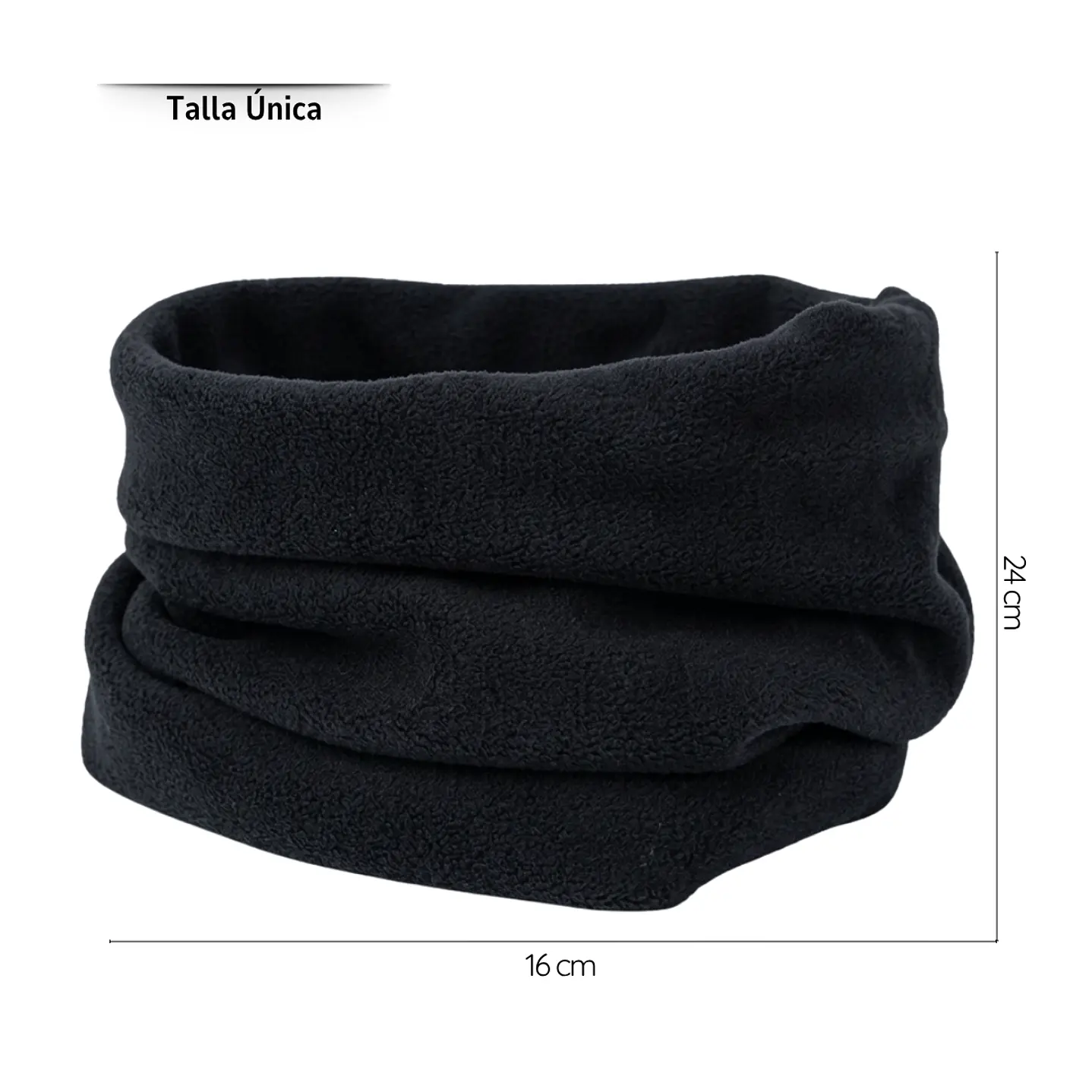 Set Invierno Térmico: Gorro Beanie + Guantes Sin Dedos + Cuello 3