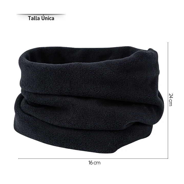 Set Invierno Térmico: Gorro Beanie + Guantes Sin Dedos + Cuello 3