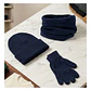 Set Invierno Térmico 3 En 1: Gorro Polar + Cuello + Guantes Lana - Miniatura 7