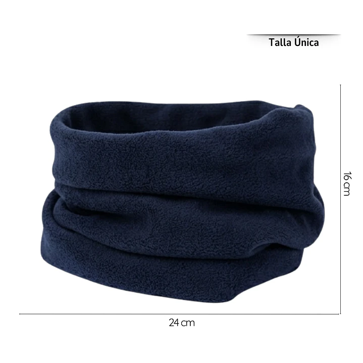 Set Invierno Térmico 3 En 1: Gorro Polar + Cuello + Guantes Lana 9