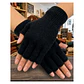 Guantes de Lana sin Dedos: Guantes de Invierno Térmicos y Transpirables - Miniatura 5