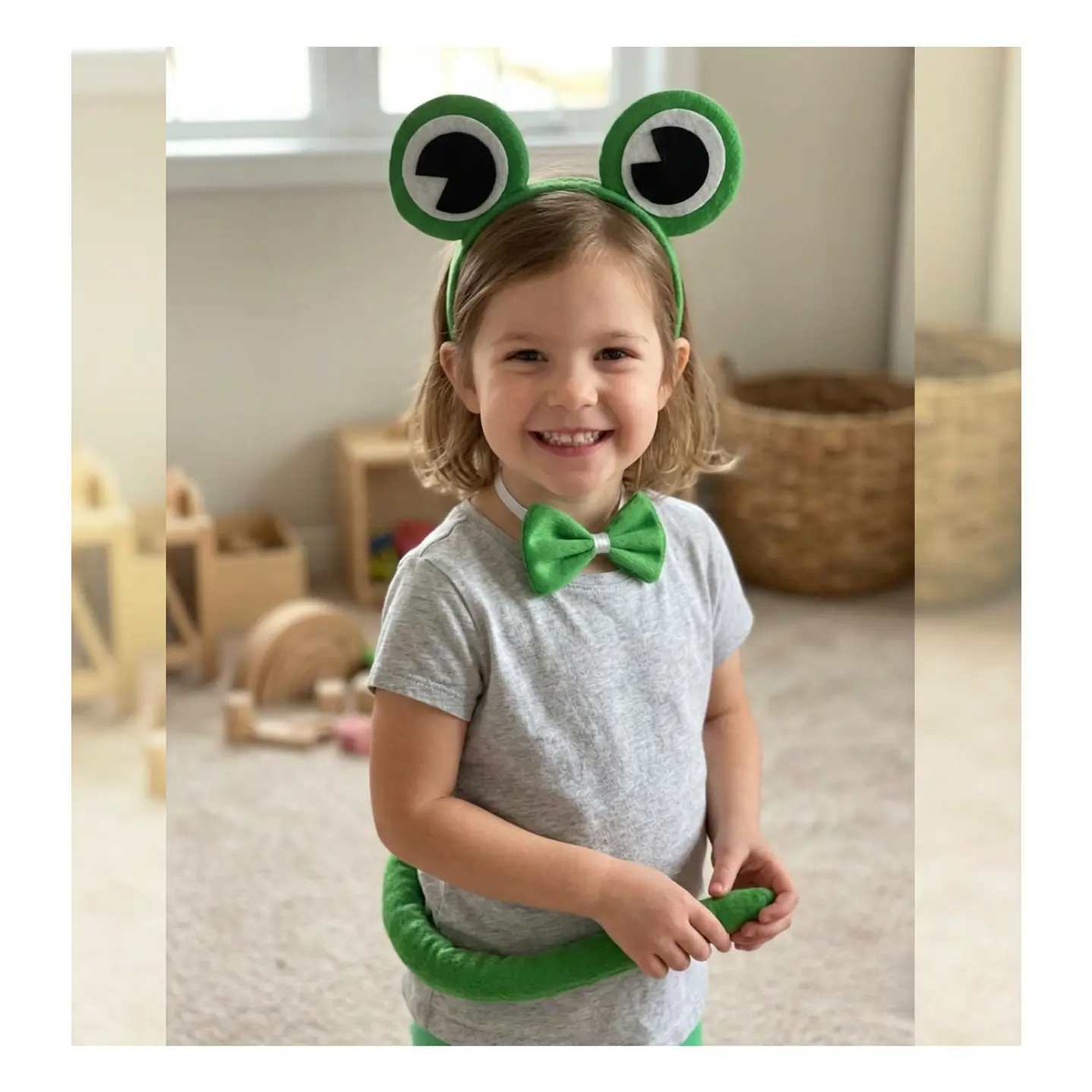 Diadema Con Orejas Y Cola Disfraz Halloween Disfraz 12