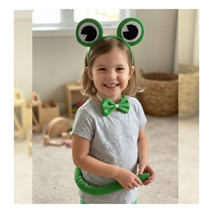 Diadema Con Orejas Y Cola Disfraz Halloween Disfraz 12