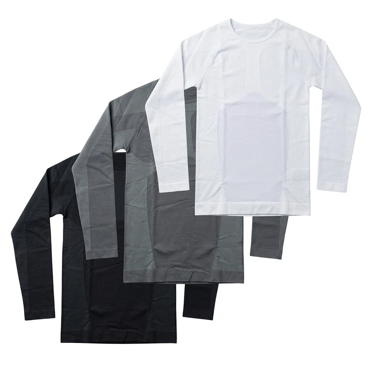 Pack 3 Poleras Primera Capa Compresión Sin Costuras Surtidas 2