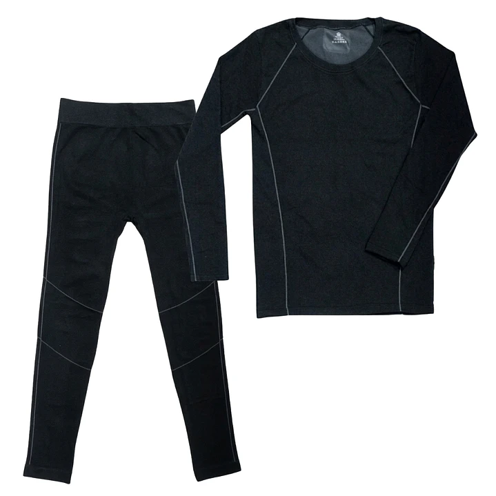 Conjunto Térmico Primera Capa para Niños y Adolescentes (Camiseta Manga Larga + Calza) 2