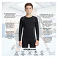Polera Primera Capa Térmica Algodón Infantil Niños Juvenil - Miniatura 4