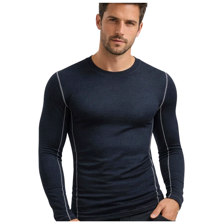 Camiseta Primera Capa Algodón Invierno Deportiva 5
