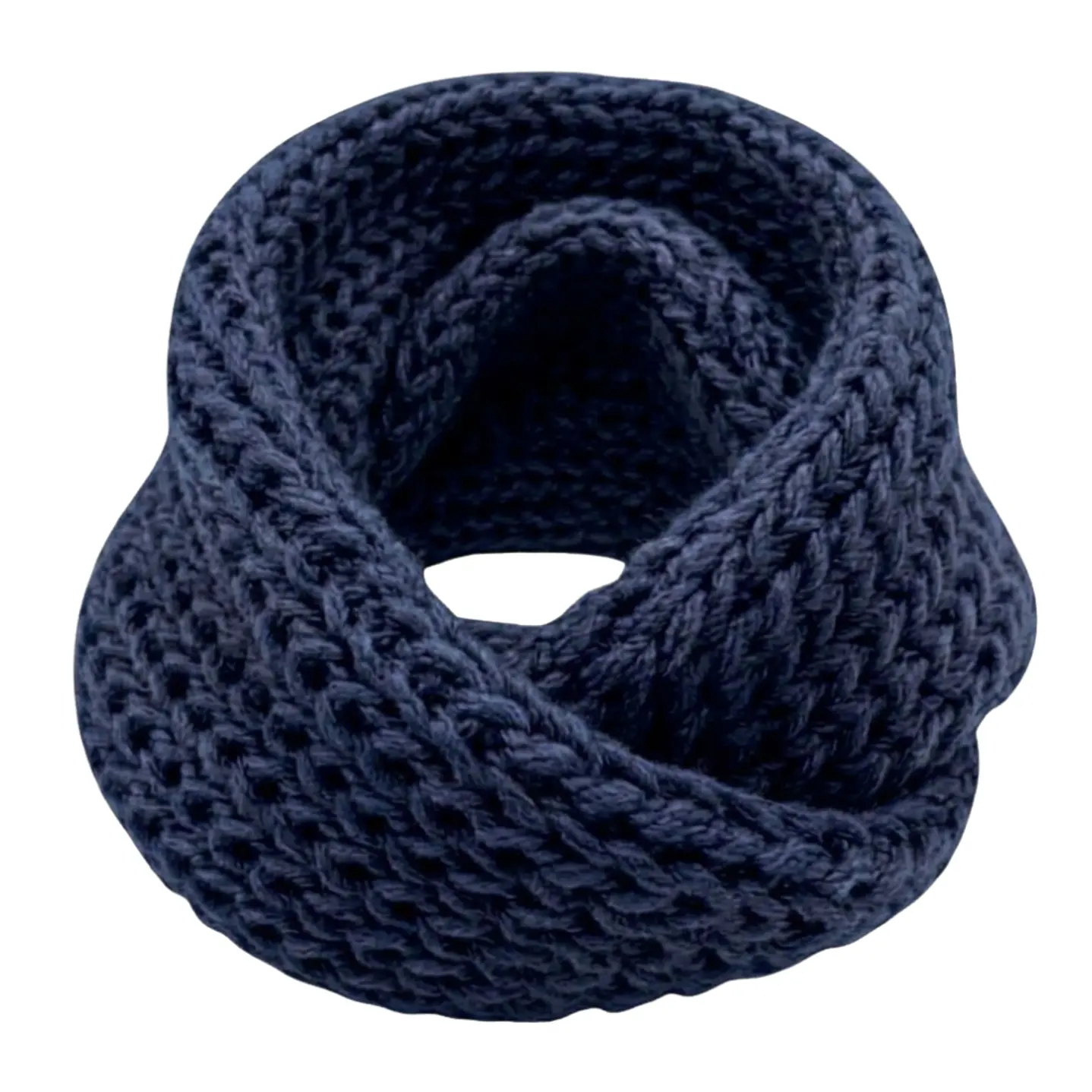 Bufanda Cuello Estilo Punto Inglés Lana Invierno Abrigado 10