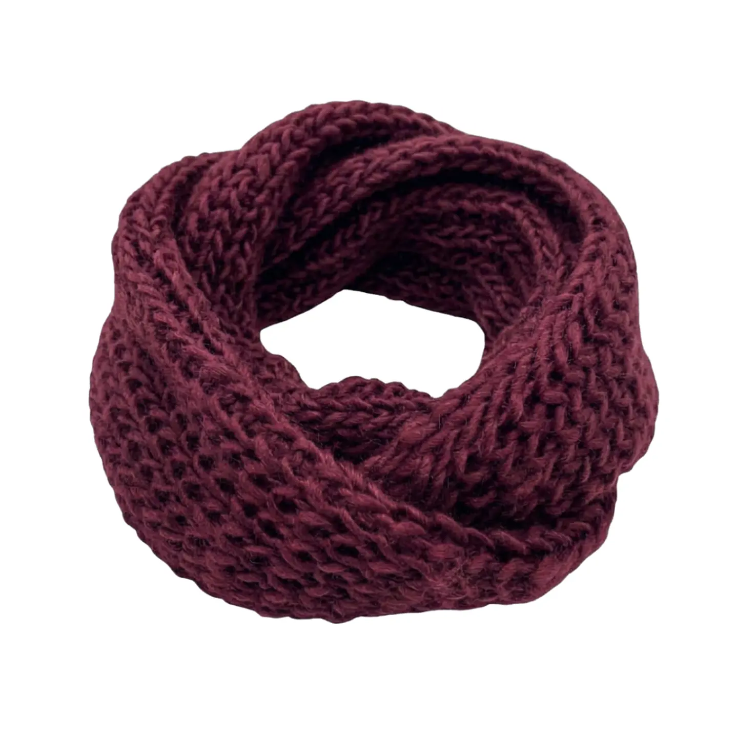 Bufanda Cuello Estilo Punto Inglés Lana Invierno Abrigado 20