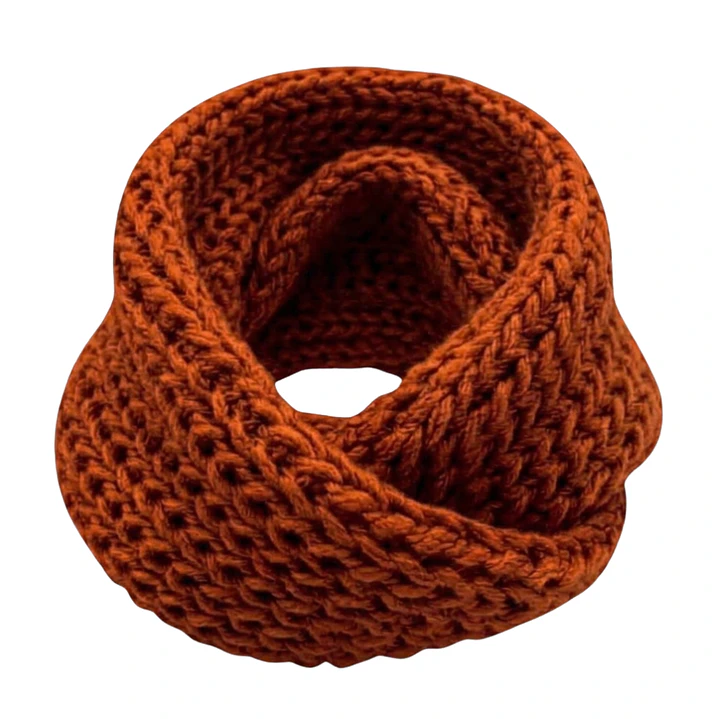 Bufanda Cuello Estilo Punto Inglés Lana Invierno Abrigado 38