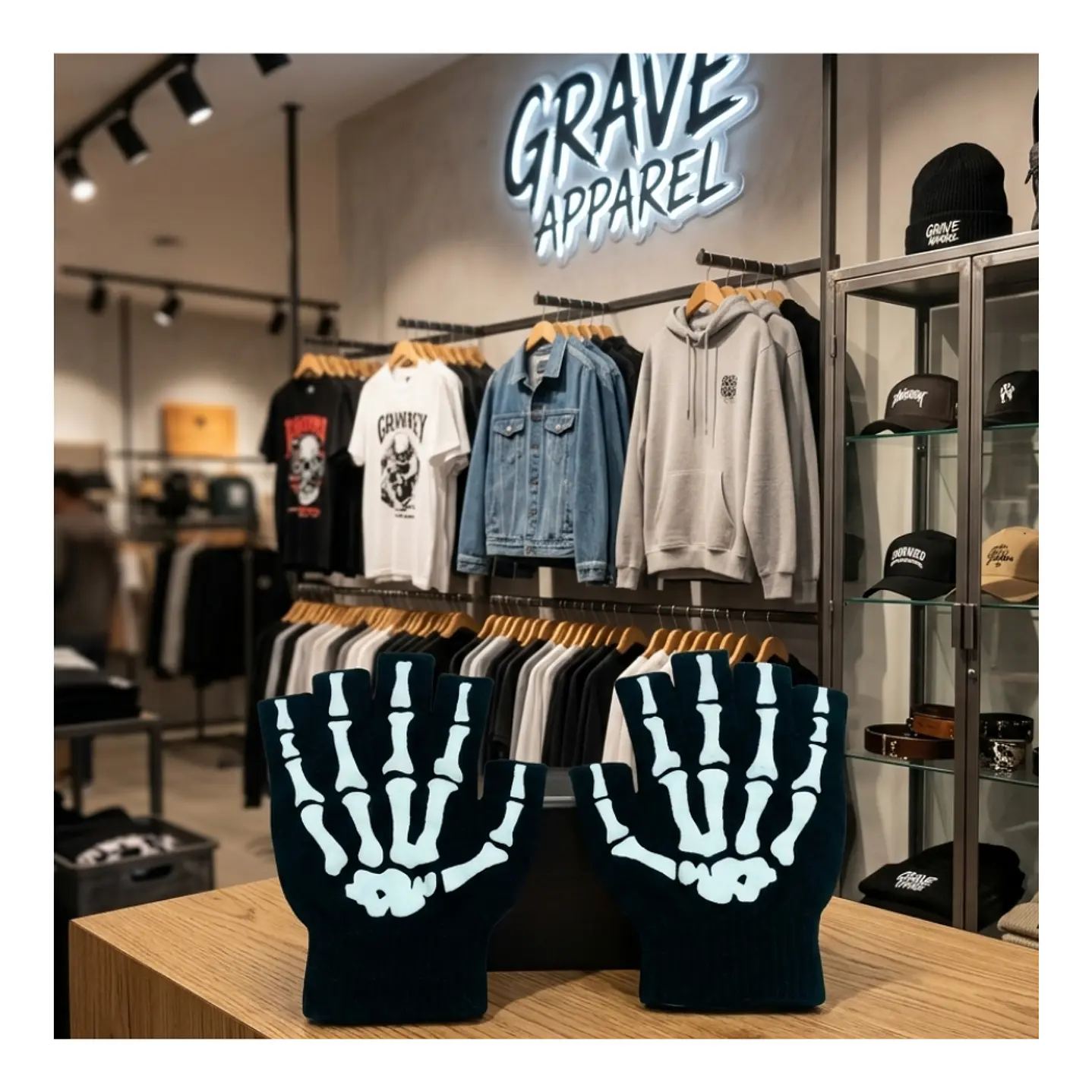 Guantes Sin Dedos Tácticos Calavera - Bicicleta Moto Gym Unisex 9