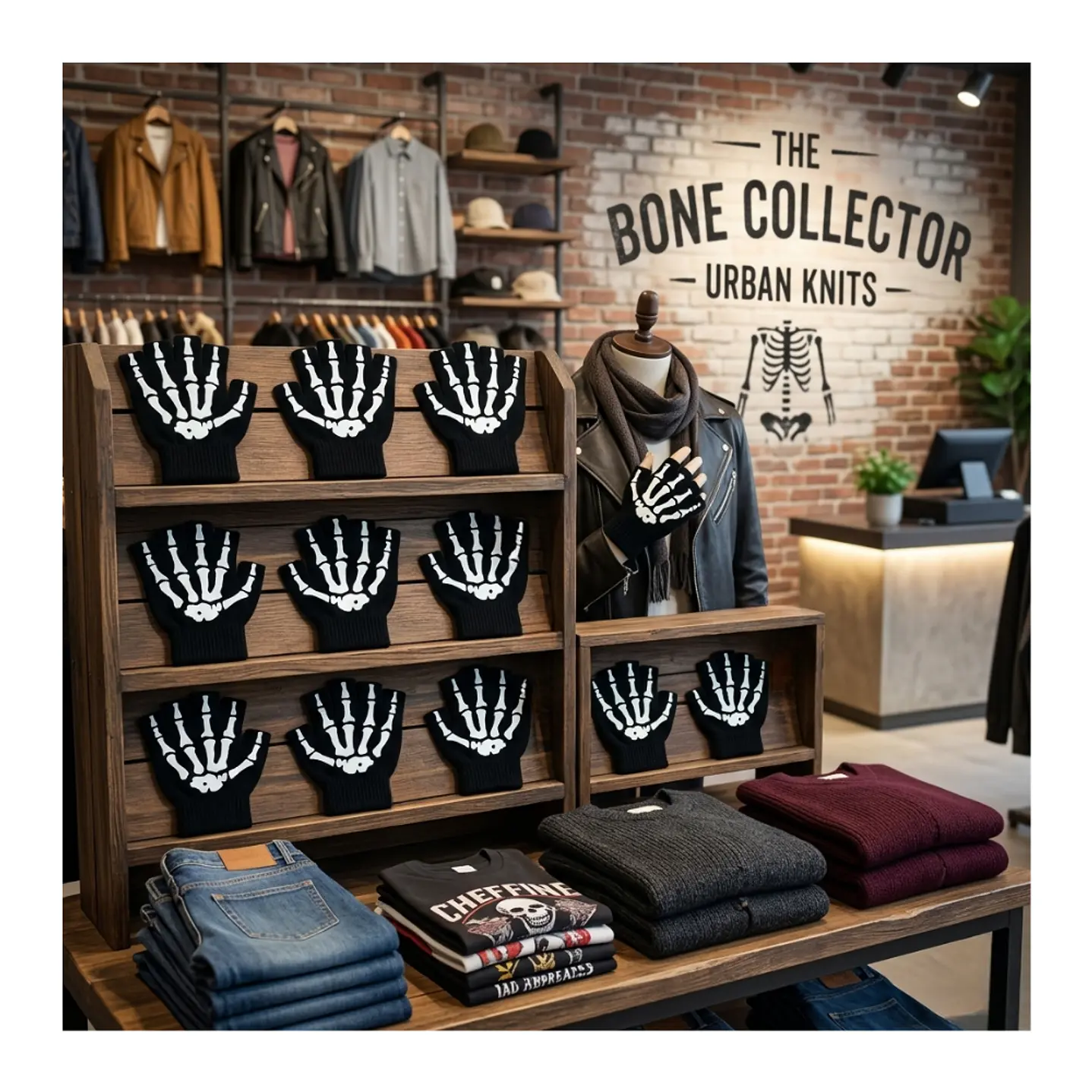 Pack 12 Guantes Sin Dedos Tácticos Calavera - Bicicleta Moto Gym Unisex 1