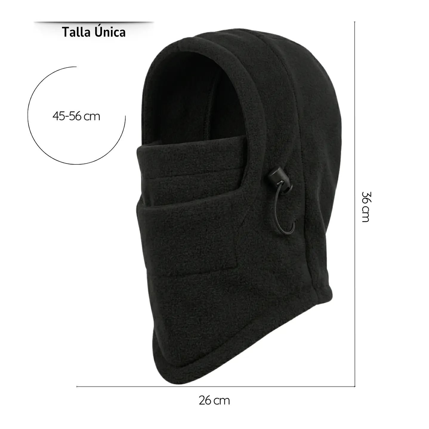 Gorro Pasamontañas De Polar Para Niños Abrigo Invierno Frio 3