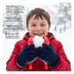 Pack 12 Guantes De Lana Térmicos Para Niños - Invierno Suave Color Azul Marino - Miniatura 4