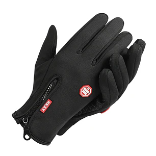 Guantes Térmicos e Impermeables para Ciclismo y Running con Pantalla Táctil y Palma Antideslizante