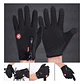 Guantes Térmicos e Impermeables para Ciclismo y Running con Pantalla Táctil y Palma Antideslizante - Miniatura 3